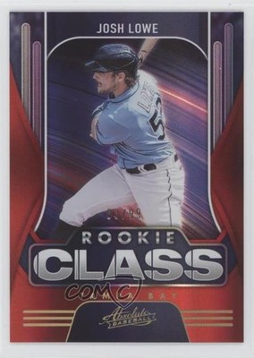 2022 Panini Absolute Rookie Class Spectrum Red /99 Josh Lowe #RC-22 RC 0x5e
