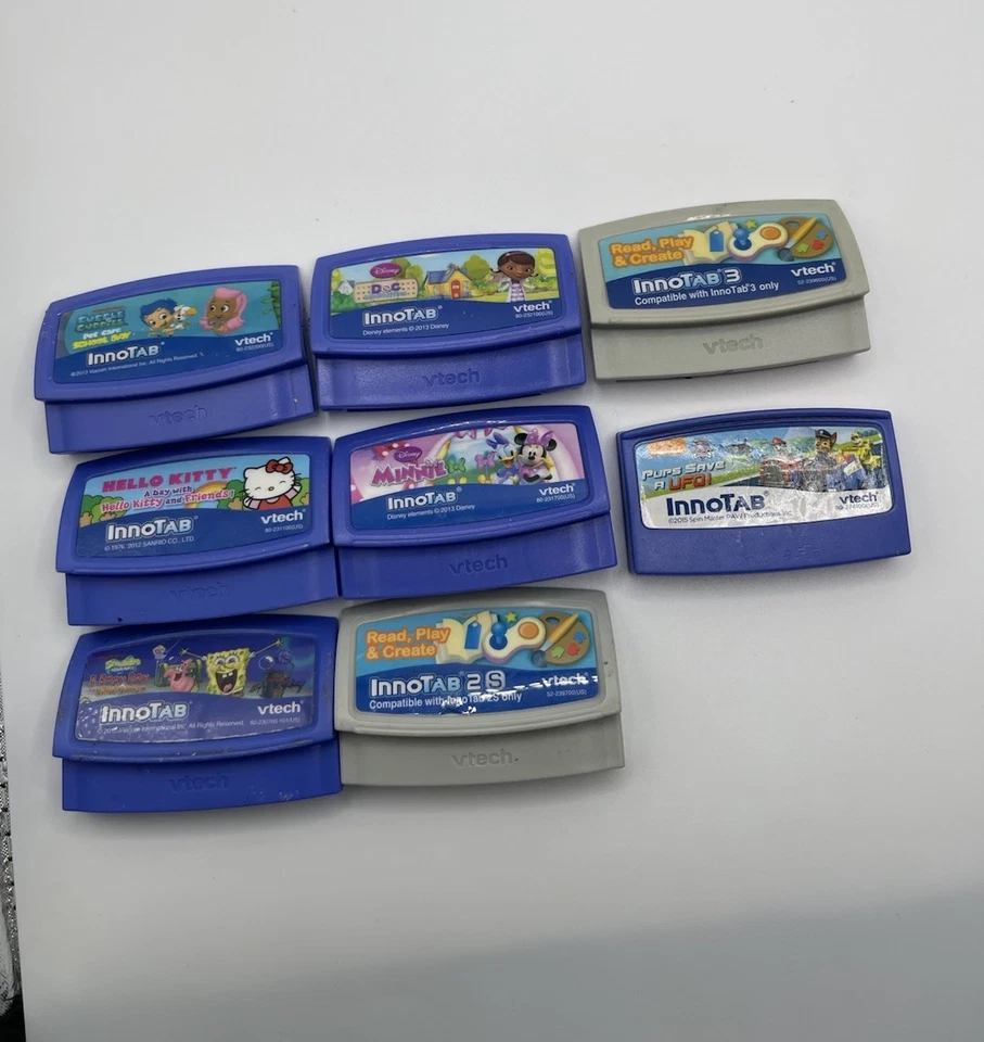 Vtech InnoTab Game Cartridges Lot Of 8 Innotab, Innotab 2, Innotab 3 - Image 2 of 4