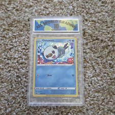 Pokemon Oshawott SWSH222 Black Star Promo AWG 10 Gem Mint Graded Card Holo