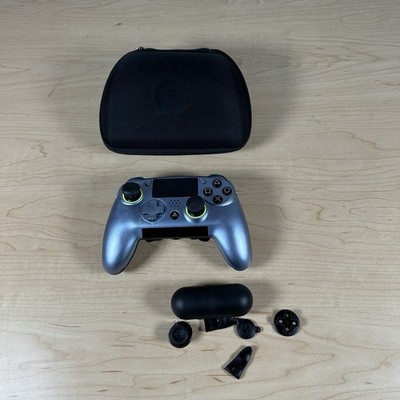 Scuf Gaming Vantage Controller SG305-02 PlayStation 4 PS4 Blue 2/ Case & Extras