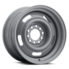 Allied Wheel Components 63 Rallye Wheels 15x7 6 5x120.65 Silver Rims Set Of 4