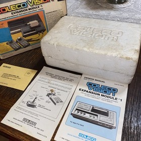 Vtg ColecoVision Console & Expansion Module #1 Untested Gaming Systems Box &&hellip;