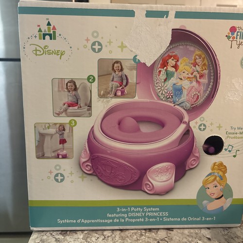 The First Years Disney Magic Sparkle 3-in-1 Potty System Disney Princess RARE!