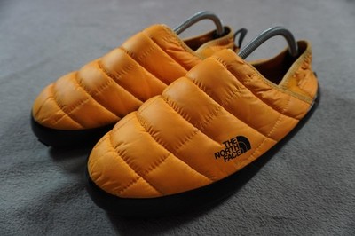The North Face ThermoBall Traction Mule V Slippers Mens Size 11 Orange Quilted