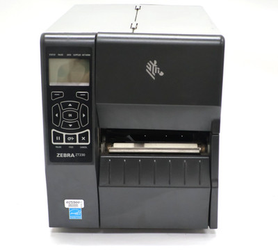 Zebra ZT230 Industrial Barcode Label Printer w/Cable & Antenna ''READ''