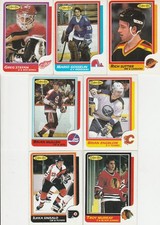 1986-87 OPC HOCKEY LOT 7 STEFAN GOSSELIN SUTTER