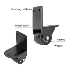 Reliable Right Angles Fixing Wing Suitcase Cart Luggage TrolleyWheel Accessories