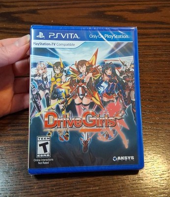 Drive Girls for Playstation Vita NEW SEALED + Box Protector See Pics/Description