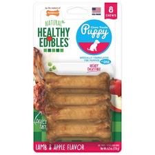 Nylabone Healthy Edibles Natural Puppy Chews Long 6.2 Ounce Pack of 1 