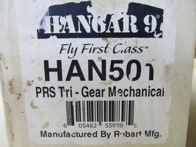 Vintage Hangar 9 PRS Tri-Gear Mechanical Retracts by Robart - #HAN501