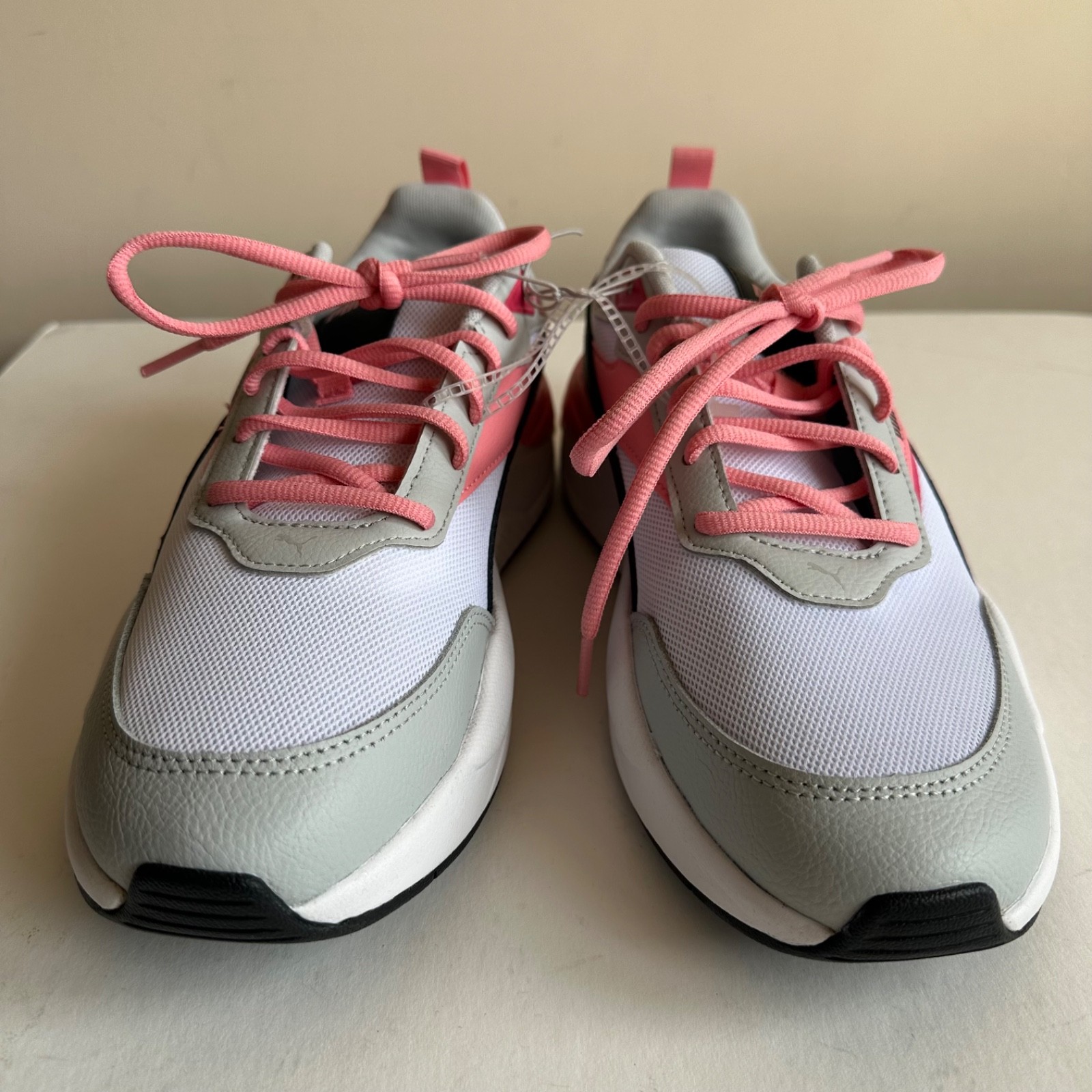 NEW Puma X-Ray Speed Lace Up Sneakers Shoes Casual White Pink Black thumbnail 3