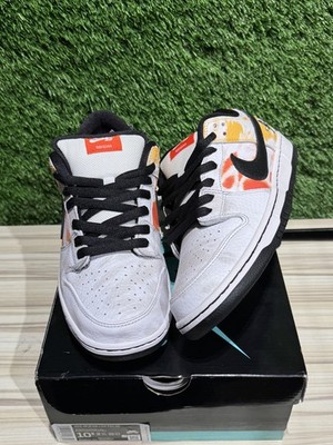 Size 10.5M/12W - Nike SB Dunk Low Raygun Tie-Dye White Sz 10.5M BQ6832-101 
