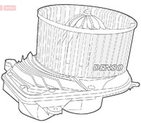 Denso InnenraumgebläSe DEA02003 FüR Skoda Audi VW 3B2 3B3 3B5 3B6 Passat 8D2 A4