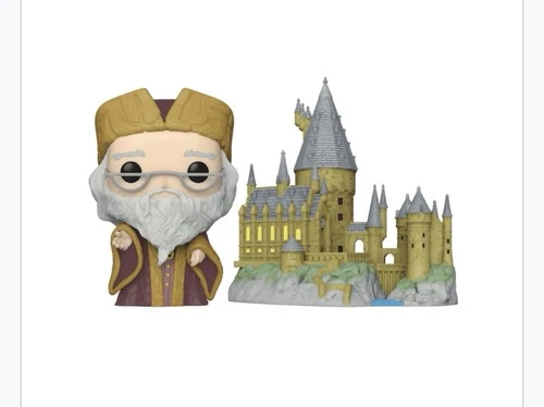 Funko Pop Albus Dumbledore with Hogwarts Harry Potter Collectible NIB