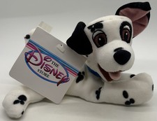 DISNEY Store 101 DALMATIANS Spotted Puppy Dog Mini Bean Bag 8" Plush NWT