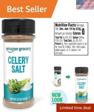 5.5 Oz Celery Salt – Real Ingredients, No Additives – Taste the Difference