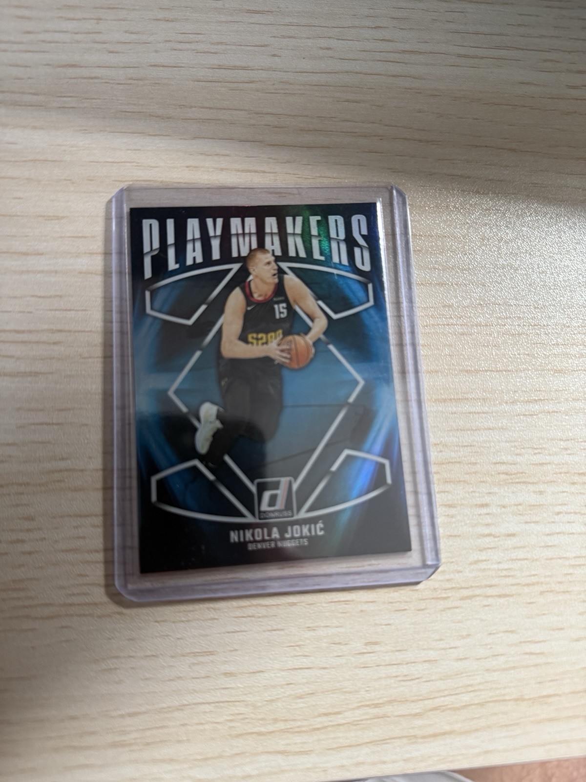 2024-25 Donruss Basketball Playmakers Case Hit SSP Nikola Jokic No. 6