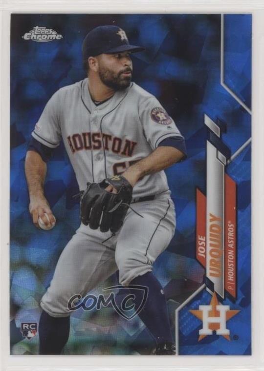 2020 Topps Chrome Sapphire Edition Jose Urquidy #310 0nr3