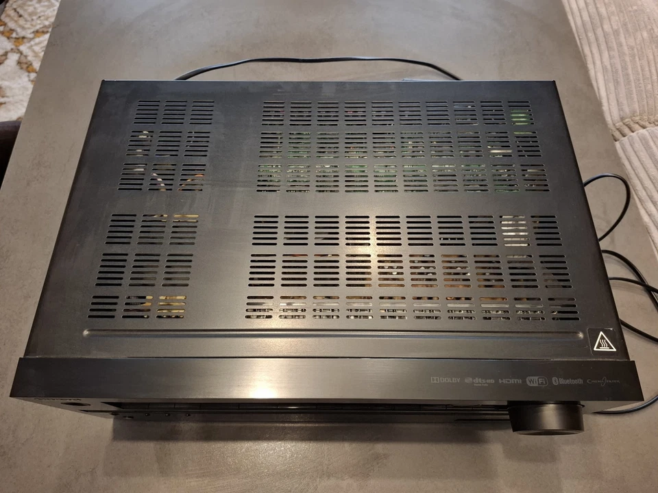 Onkyo TX-NR545 7.2 AV-Receiver, W-LAN, Bluetooth, 4K UHD, Dolby Atmos, schwarz - Bild 3 von 4