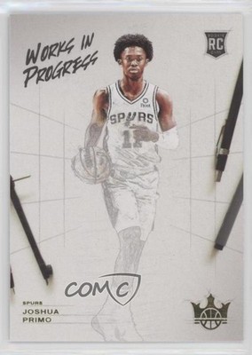2021-22 Panini Court Kings Works in Progress Joshua Primo #7 Rookie RC 0r5l