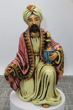 Vintage Josef Original Wise Man Pink Christmas Nativity Japan 10.25” Tall