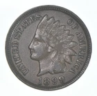 XF 1899 Indian Head Copper Cent Penny - High Grade Sample *2969