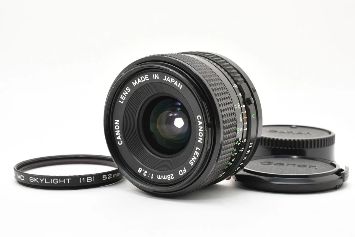 Canon FD f/2.8 Camera Lenses 28mm Focal for sale | eBay