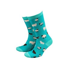 Sheep in Summer Pastures | Novelty Gift Bamboo Socks | Sock Therapy