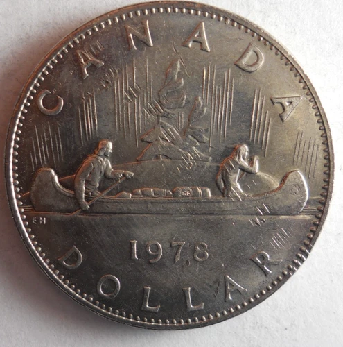 1978 CANADA DOLLAR - AU/UNC - Excellent Coin - Lot #A4