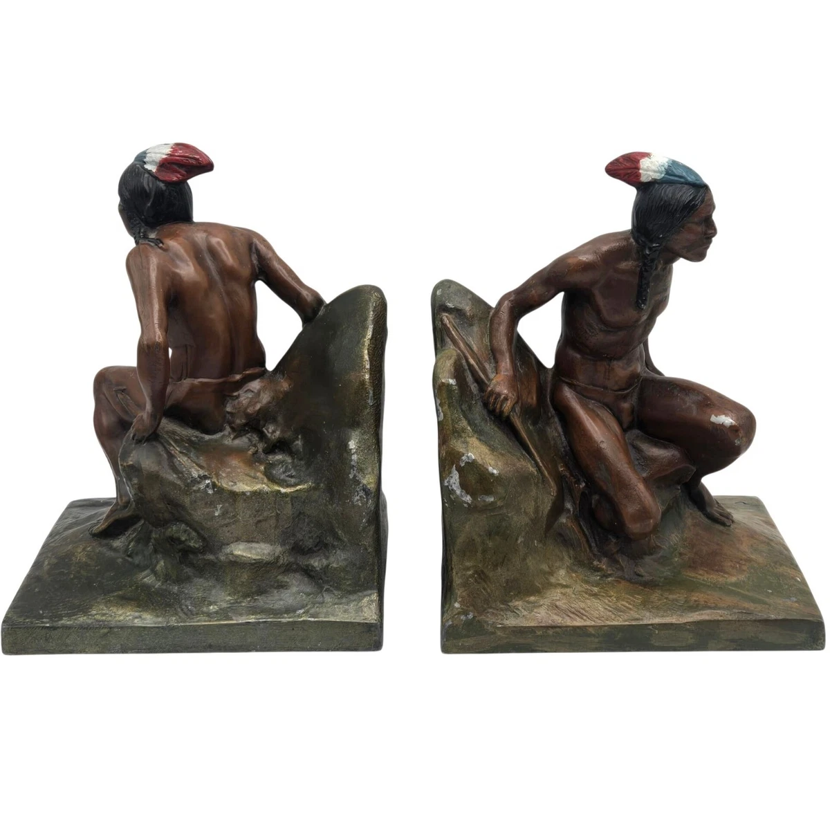 antique indian bookends products for sale | eBay