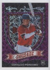 2021 Panini Chronicles Crusade Purple Velocity Prizm Geraldo Perdomo #8 0ax3