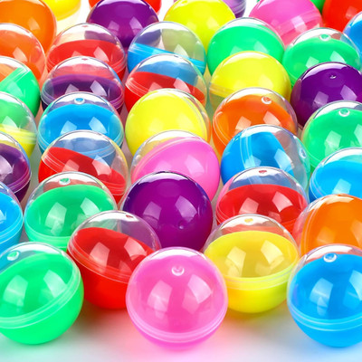 150PCS Gumball Machine Capsules 1.77  Empty Plastic Balls Party Favors Prize Con