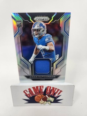2022 Prizm Rookie Gear Jersey Aidan Hutchinson RC #RGAH Lions BUF