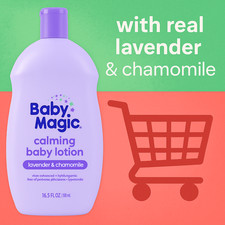 Baby Magic Calming Baby Lotion Lavender Chamomile, 16.5 oz
