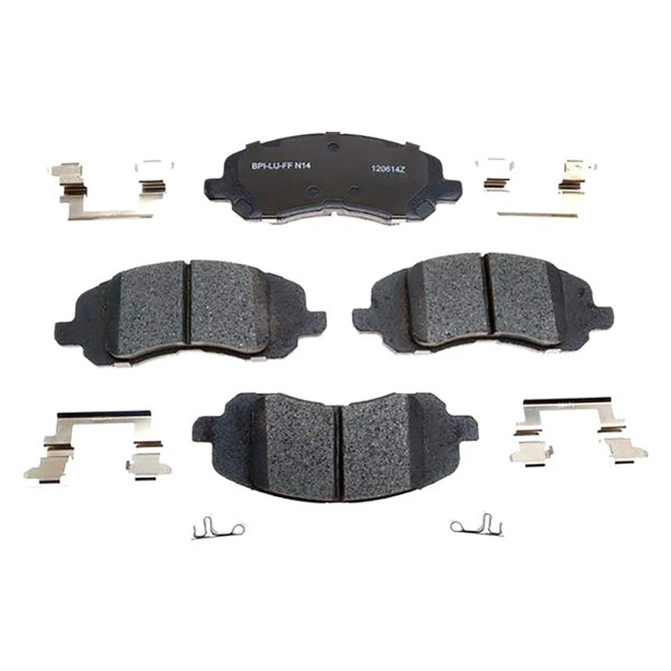 Pastilhas de freio de cerâmica dianteira e traseira Chrysler 200 2011 R-Line - Raybestos - Imagem 3 de 4