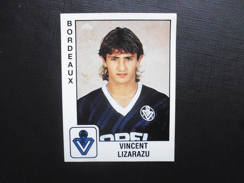 Carte Panini Bixente Lizarazu – Bordeaux – Saison 1995 – N°25 – Presque Neuf