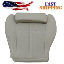 Fit For 2010-2016 Cadillac SRX Driver Bottom Perforated Leather Seat Cover Tan