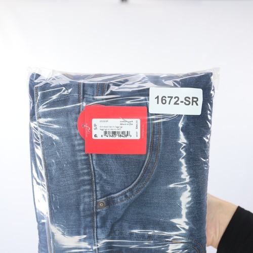 Spanx Womens Leggings Skinny Distressed Denim Jeans Medium Wash Blue Size NWT - Picture 14 of 49