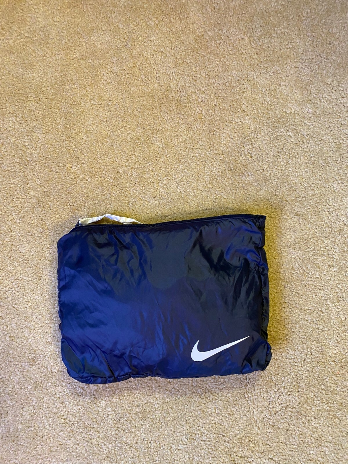 Nike Medium Packable Rain Jacket Windbreaker Blue Gem
