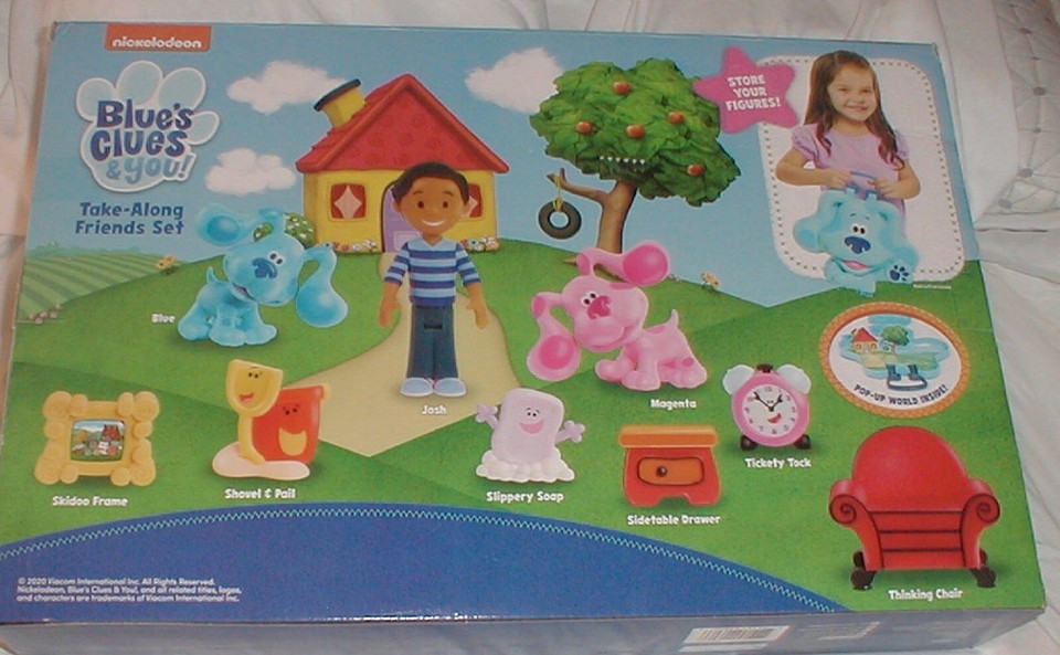 Melissa & Doug Blue's Clues & You! – Holz-Briefkasten Spielset Mit 27 Teilen Für Kinder Ab 4 Jahren