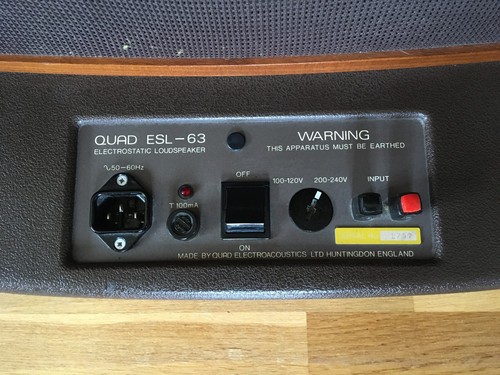Quad ESL-63 Electrostatic Speakers - Picture 8 of 15