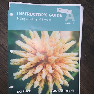 Book Shark Bookshark Science A Instructor's Guide w/Student Activity Pages