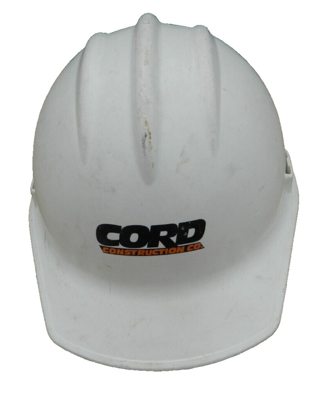 Vintage Bullard Hard Hat Model 3000 HARD BOILED White Size 6.5-8 Suspension USA