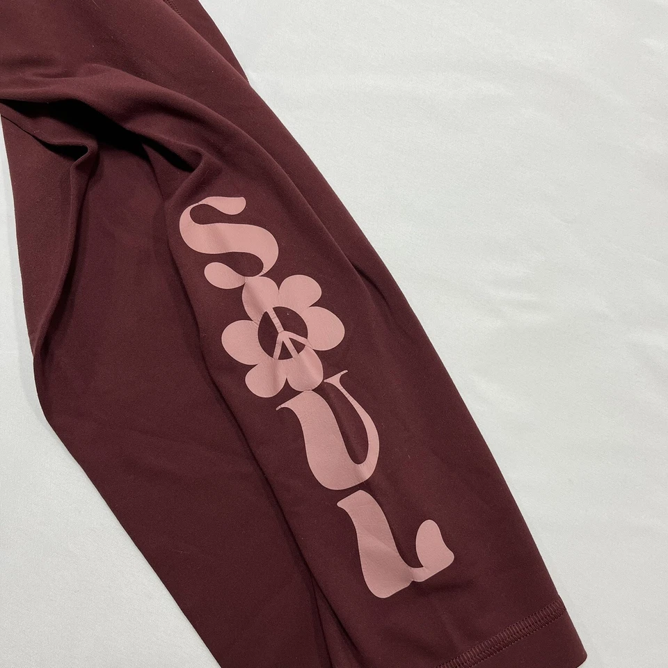 Lululemon Size 6 Align Pant Red Merlot “SOUL” Full Length Leggings LW5CT3S - Image 2 of 4