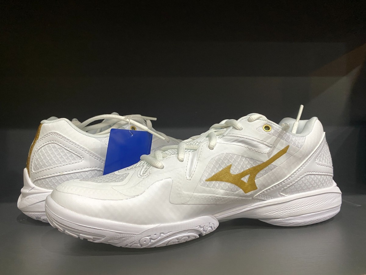 ミズノ WAVE CLAW 3 Mizuno Wave Claw 3 (White) - JoyBadminton