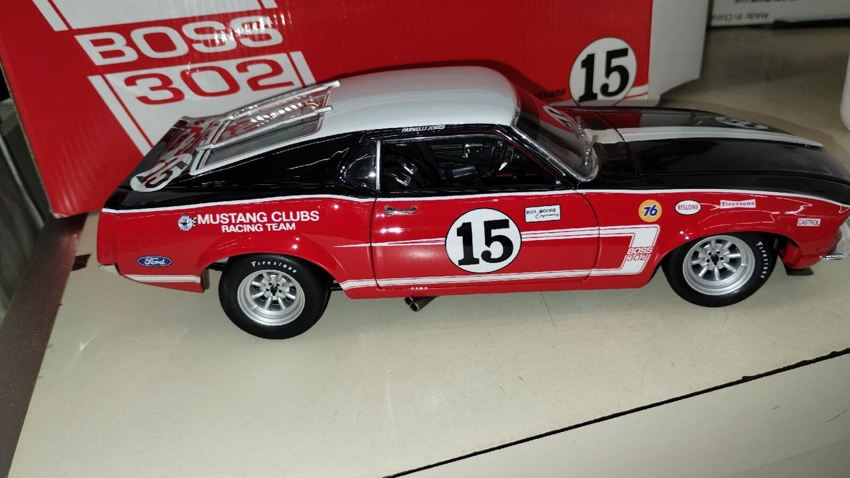 WELLY製 1/18 1969 FORD BOSS フォード マスタング 1969 FORD Mustang BLACK BOSS 302 1:18 SCALE | eBay