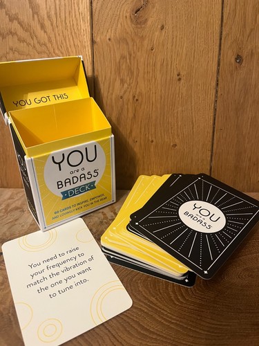 You are a BADASS Deck of cards by Jen Sincero New (K03) - Picture 4 of 4