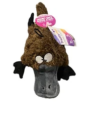 Trustypup Plush Strong 'n Silent - Silent Squeaker Technology - Brown