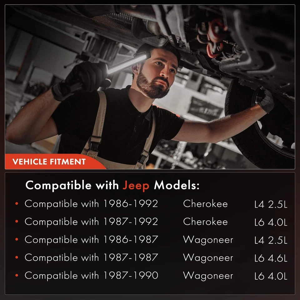 Tanque de combustible de 13,5 galones para Jeep XJ Cherokee 1986-1992 Wagoneer 1986-1990 4,0 L 4,6 L Foto 3 de 4