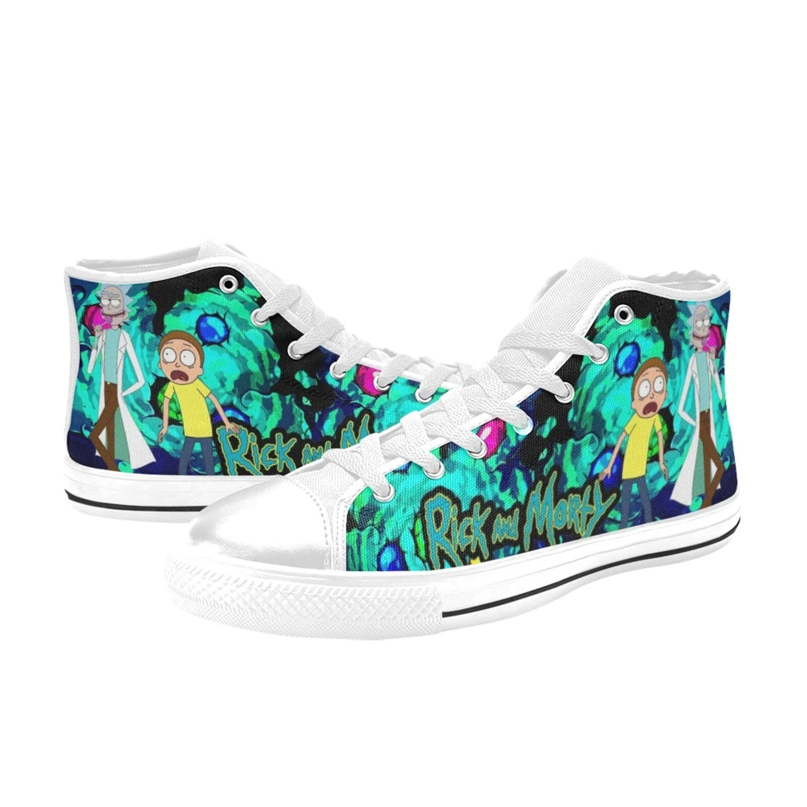 Sneakers Rick and Rickandmorty High Top Shoes